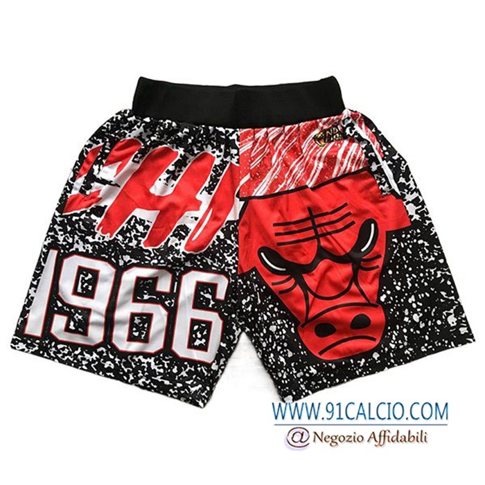 Pantaloncini NBA Chicago Bulls Nero