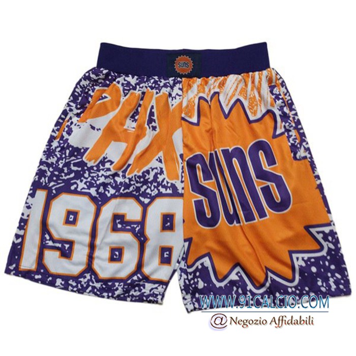 Pantaloncini NBA Phoenix Suns viola