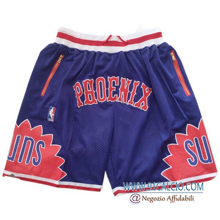 Pantaloncini NBA Phoenix Suns viola