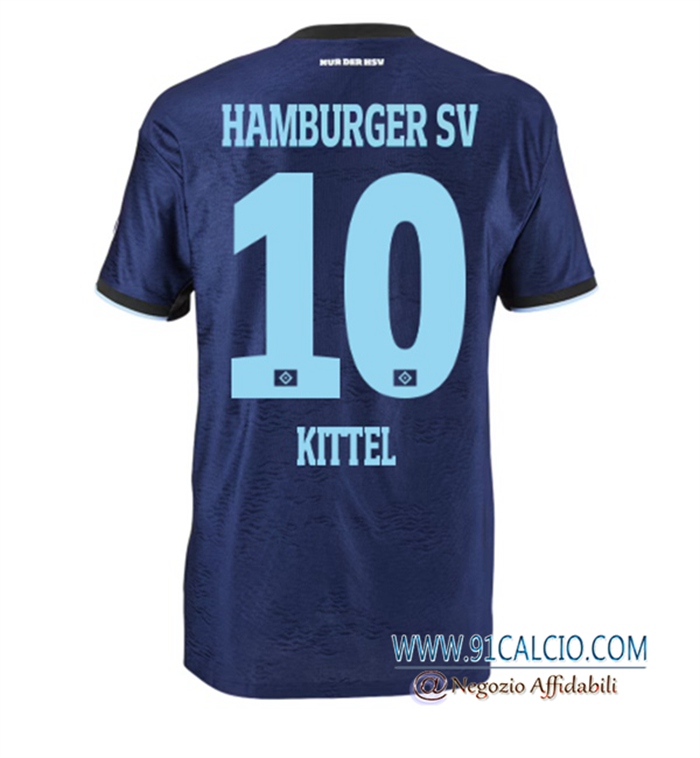 Maglie Calcio HSV Hamburg (KITTEL #10) 2022/2023 Seconda