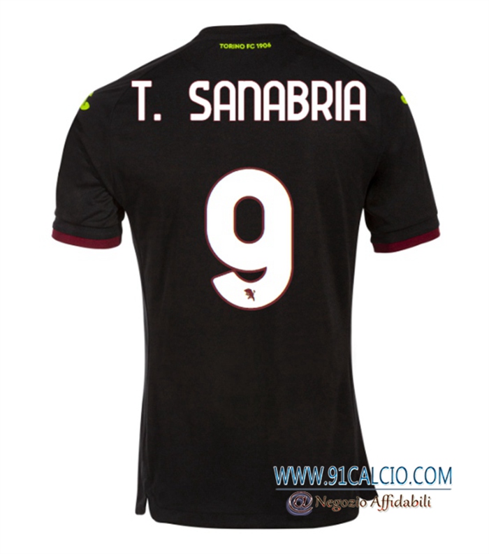 Maglie Calcio Torino (T. SANABRIA #9) 2022/2023 Terza