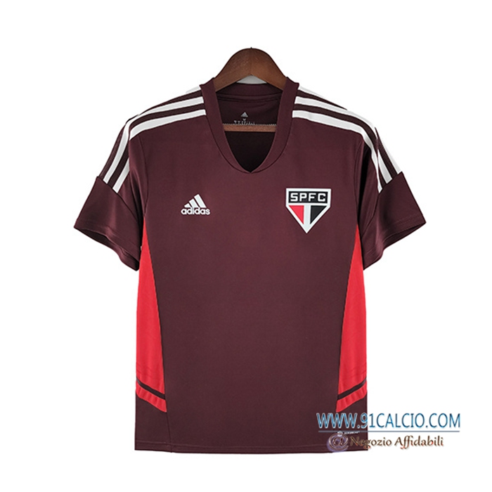 Training T-Shirts Sao Paulo FC Marrone 2022/2023