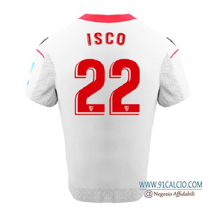 Maglie Calcio Sevilla FC (Isco #22) 2022/2023 Prima