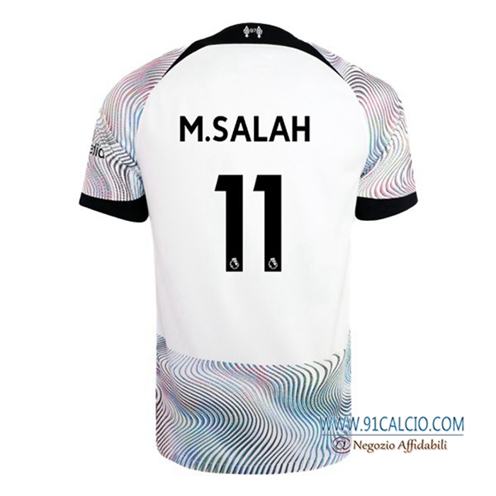 Maglie Calcio Liverpool (M.SALAH #11) 2022/2023 Seconda