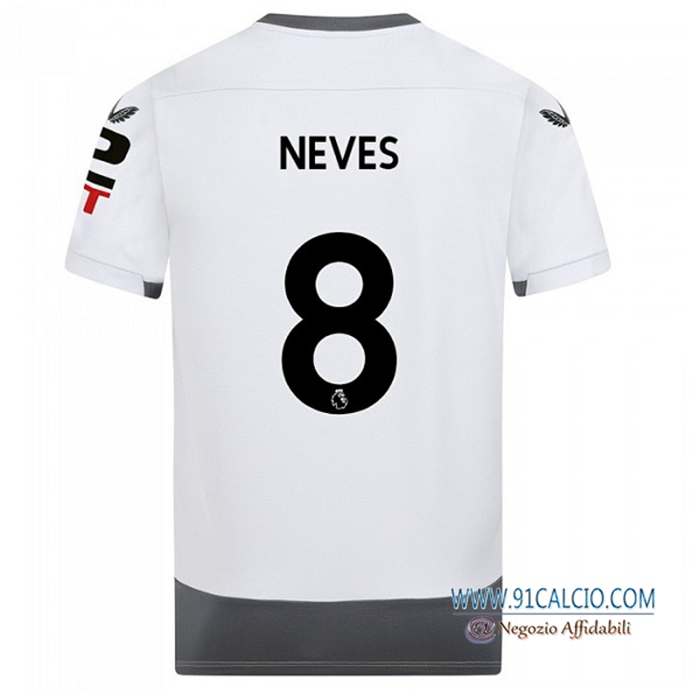 Maglie Calcio Wolves (NEVES #8) 2022/2023 Terza