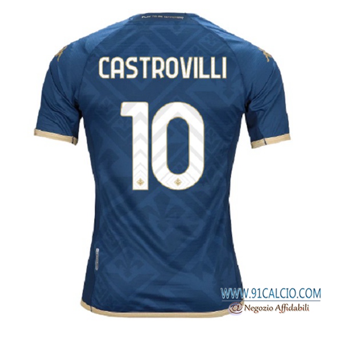 Maglie Calcio ACF Fiorentina (CASTROVILLI #10) 2022/2023 Terza