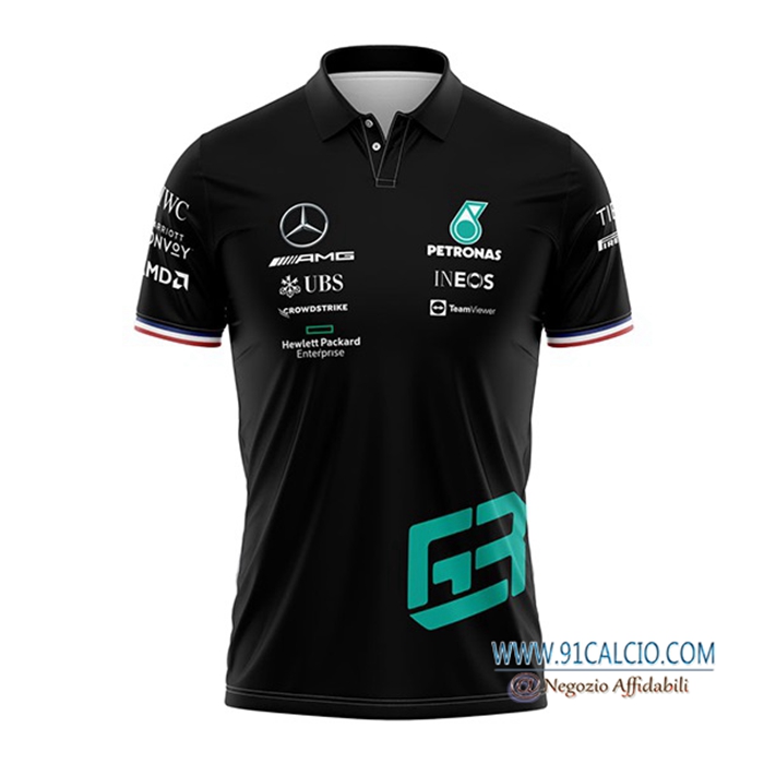 Polo F1 Mercedes Benz Team Nero 2022