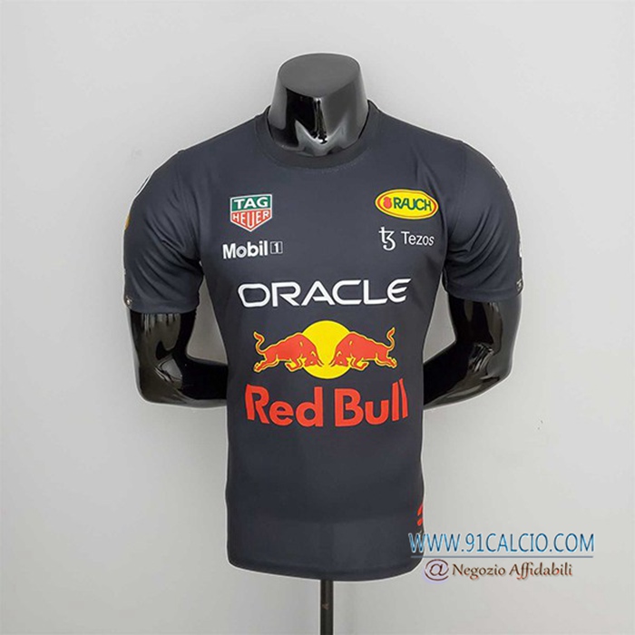 T-Shirt F1 RedBull Racing Team Nero 2022