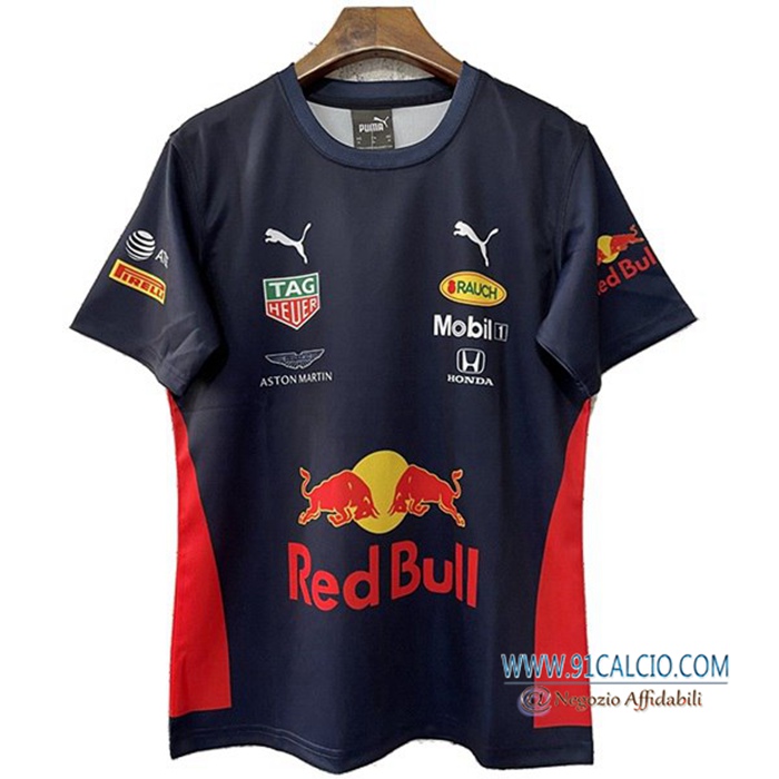 T-Shirt F1 RedBull Racing Team Blu Scuro 2022