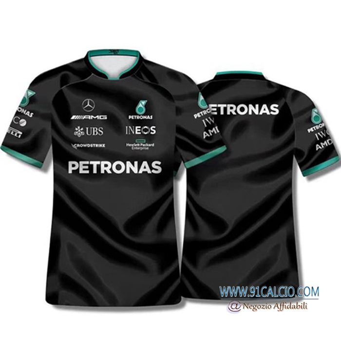 T-Shirt F1 Mercedes Benz Team Nero 2022