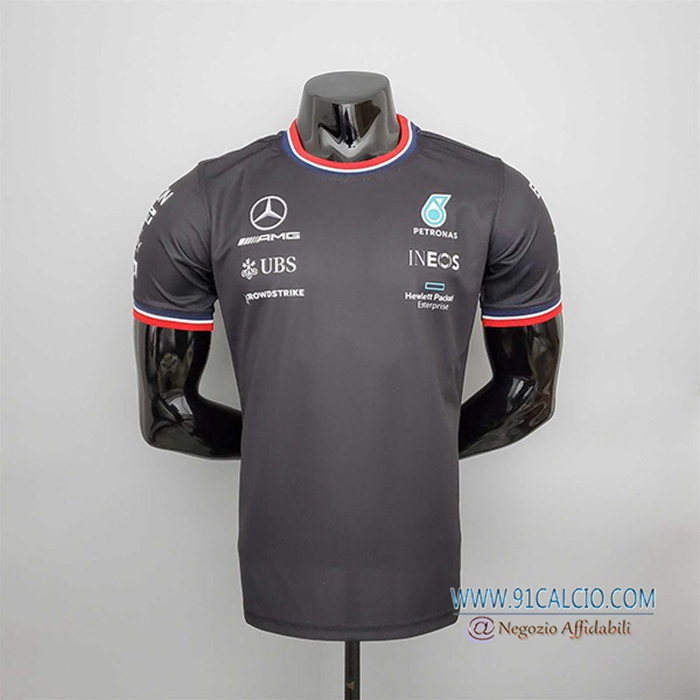 T-Shirt F1 Mercedes Benz Team Nero 2022