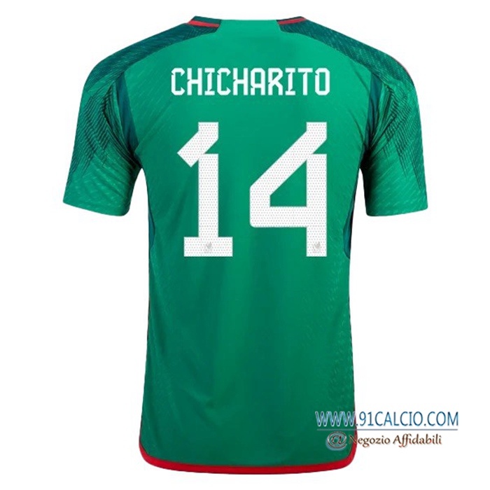 Maglia Nazionale Messico (CHICHARITO #14) 2022/2023 Prima