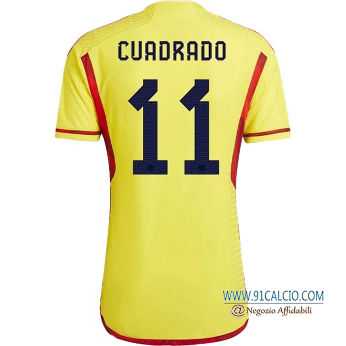 Maglia Nazionale Colombia (CUADRADO #11) 2022/2023 Prima