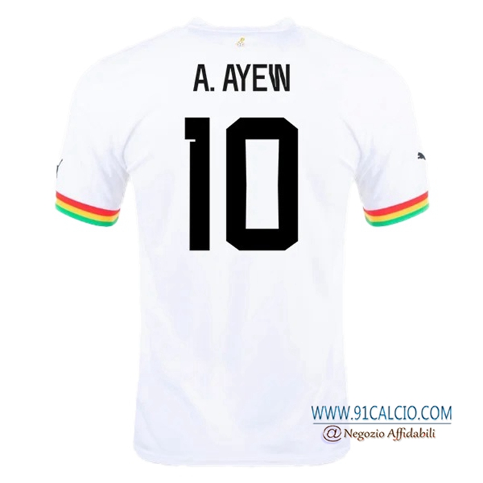 Maglia Nazionale Ghana (A.AYEW #10) 2022/2023 Prima