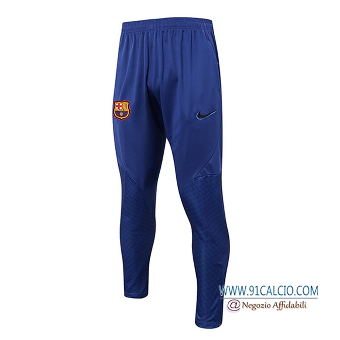 Pantaloni Da Allenamento FC Barcellona Blu 2022/2023 -03