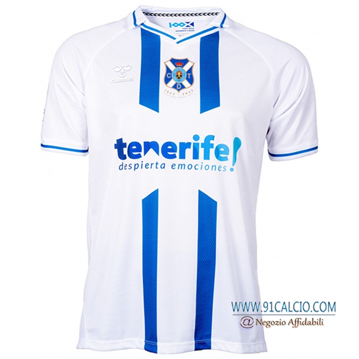 Nuova Maglie Calcio CD Tenerife Prima 2022/2023