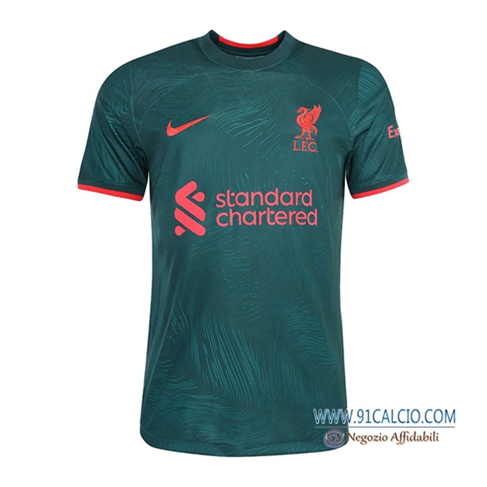 Nuova Maglie Calcio FC Liverpool Terza 2022/2023 Nuova Maglie Calcio FC Liverpool Terza 2022/2023