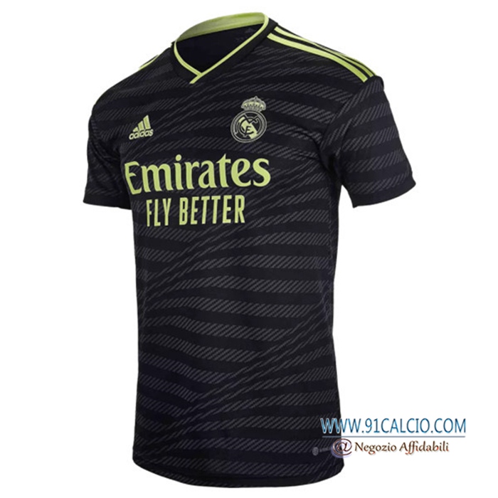 Nuova Maglie Calcio Real Madrid Terza 2022/2023 Nuova Maglie Calcio Real Madrid Terza 2022/2023
