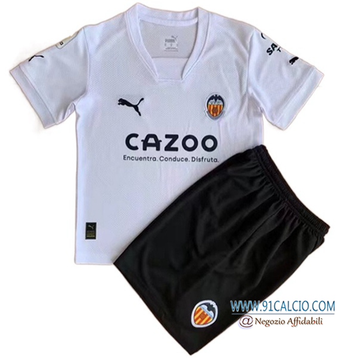 Nuova Maglie Calcio Valencia CF Bambino Prima 2022/2023