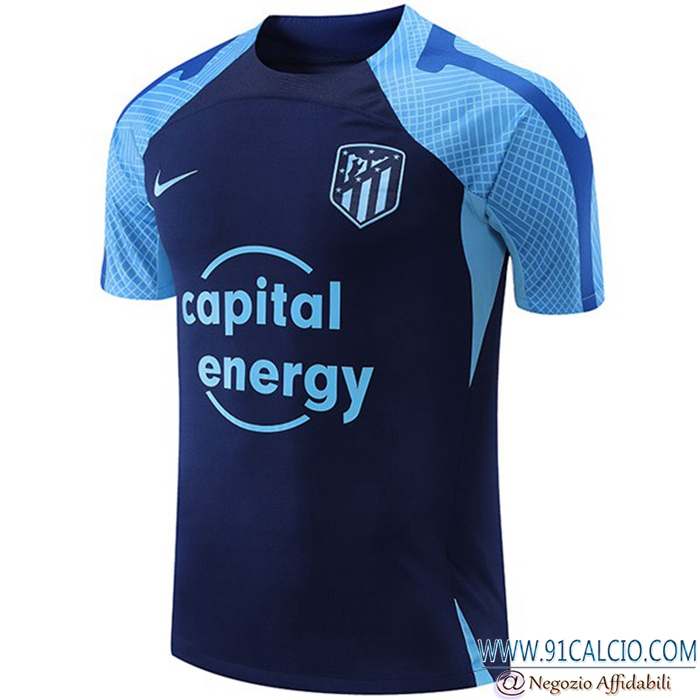 T Shirt Allenamento Atletico Madrid Blu Navy 2022/2023