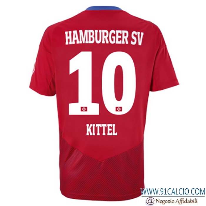 Maglie Calcio Hamburger SV (KITTEL #10) 2022/2023 Terza
