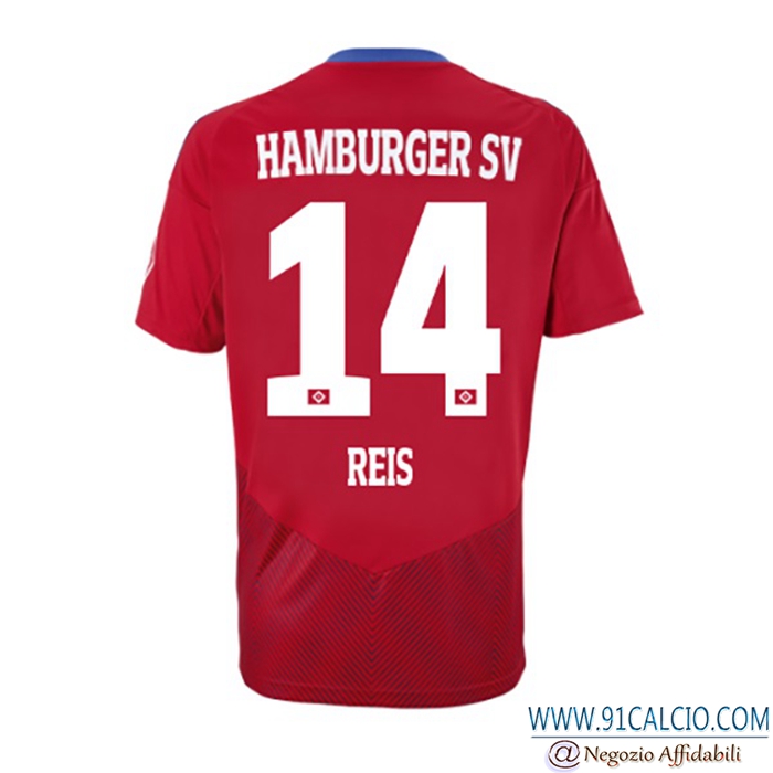 Maglie Calcio Hamburger SV (REIS #14) 2022/2023 Terza
