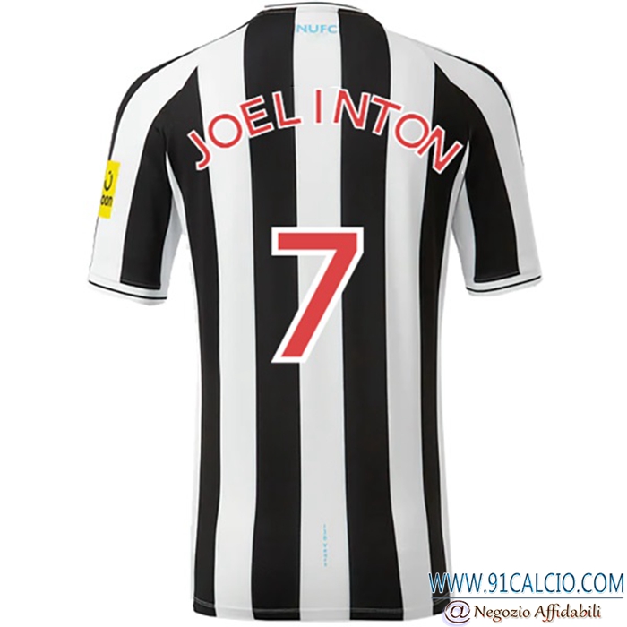 Maglie Calcio Newcastle United (JOELINTON #7) 2022/2023 Prima
