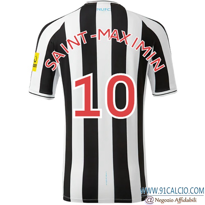 Maglie Calcio Newcastle United (SAINT-MAXIMIN #10) 2022/2023 Prima