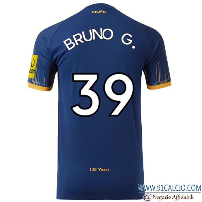 Maglie Calcio Newcastle United (BRUNO G. #39) 2022/2023 Seconda