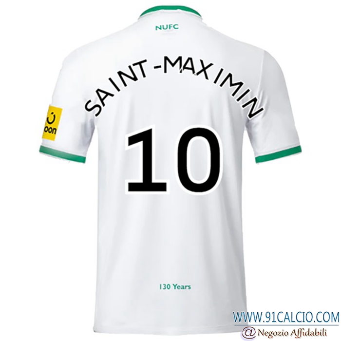 Maglie Calcio Newcastle United (SAINT-MAXIMIN #10) 2022/2023 Terza