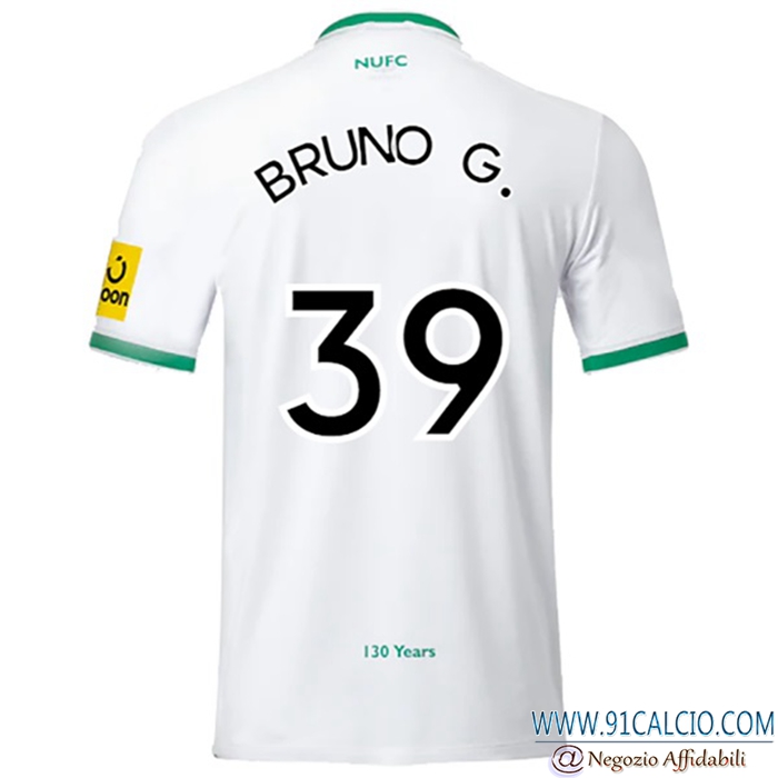 Maglie Calcio Newcastle United (BRUNO G. #39) 2022/2023 Terza