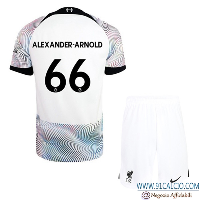 Maglie Calcio Liverpool (ALEXANDER-ARNOLD #66) Bambino Seconda 2022/2023