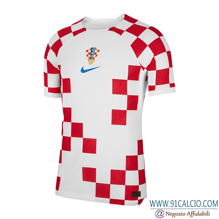 Nuova Maglie Calcio Croazia Prima Coppa Del Mondo 2022